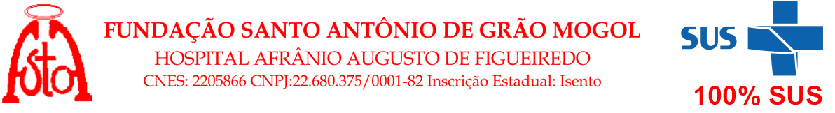 FUNDAÇÃO SANTO ANTÔNIO DE GRÃO MOGOL